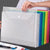 Pochette à rabat format enveloppe fermeture bouton pression