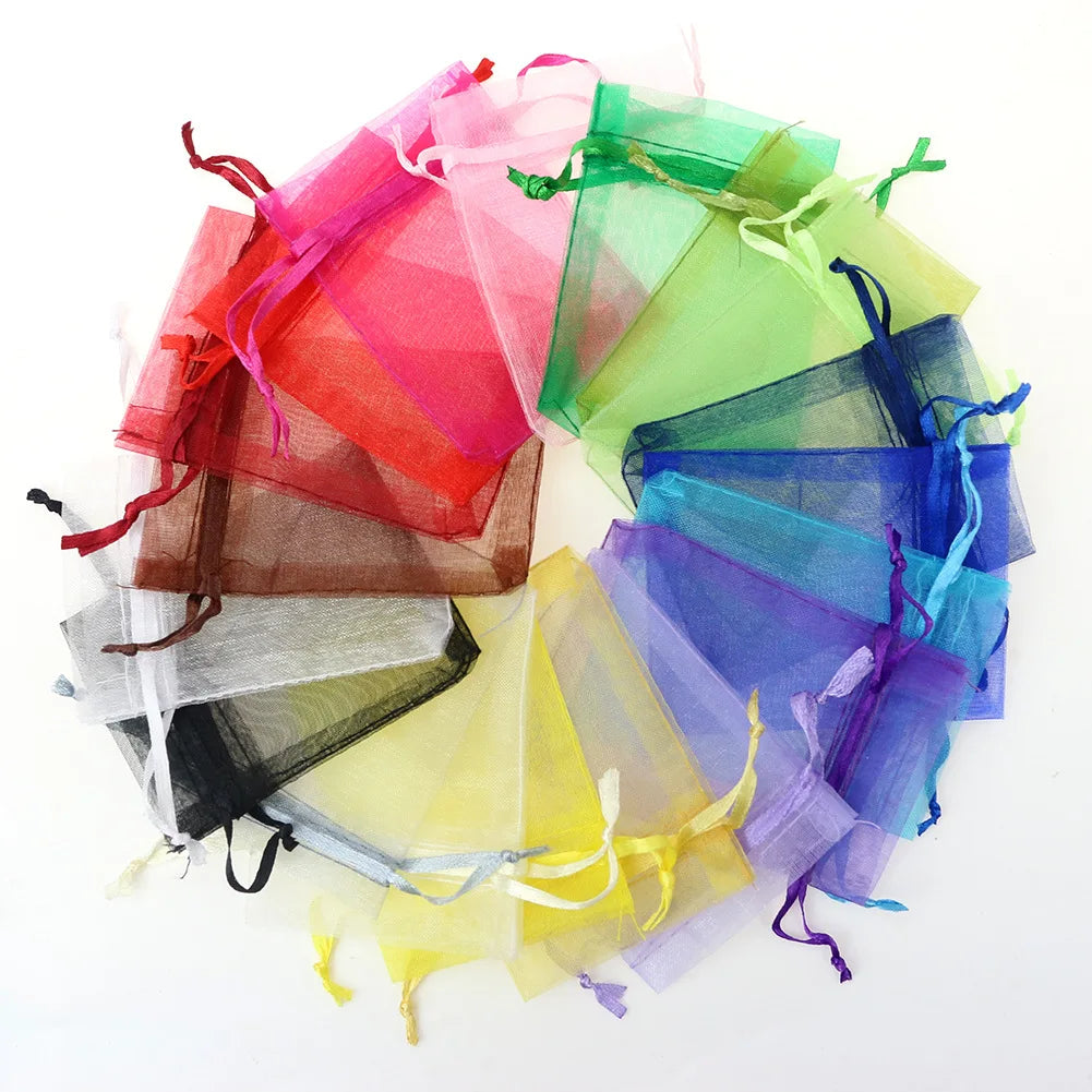 Pochette sachet organza 25 coloris