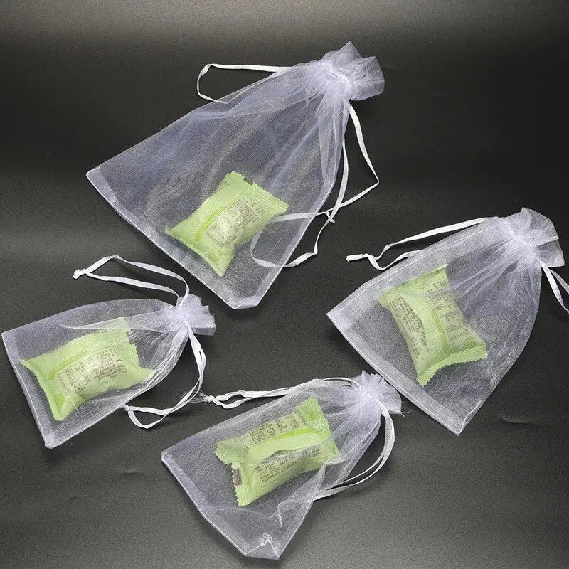 Pochette sachet organza 4 tailles