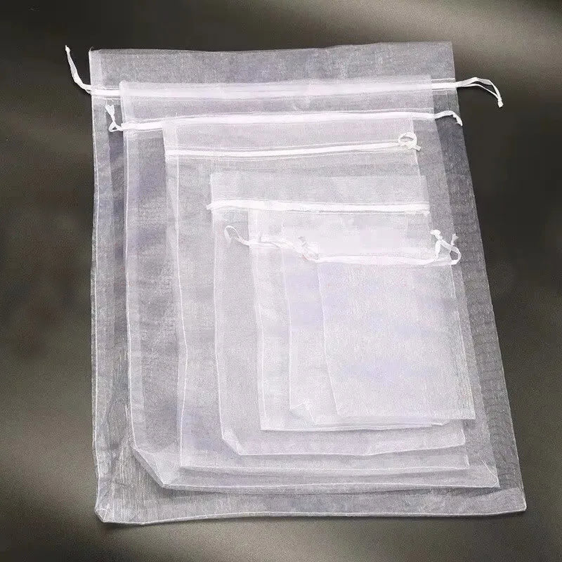 Pochette sachet organza 4 tailles