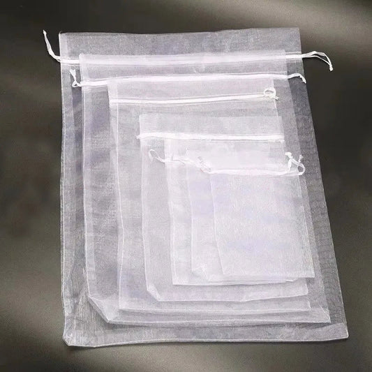 Pochette sachet organza 4 tailles