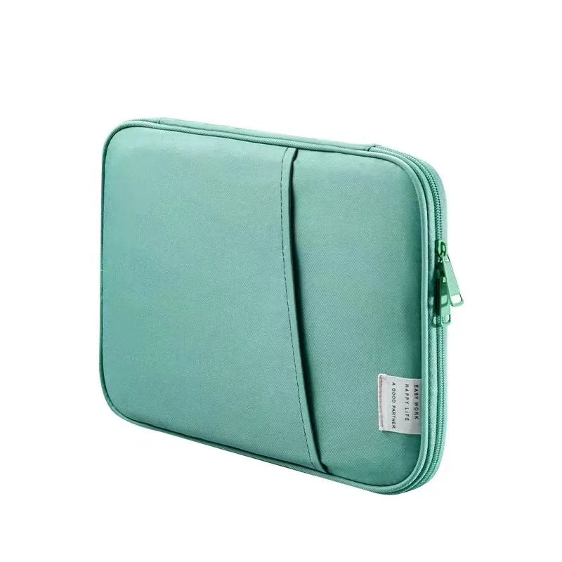 Pochette tablette coloris vert