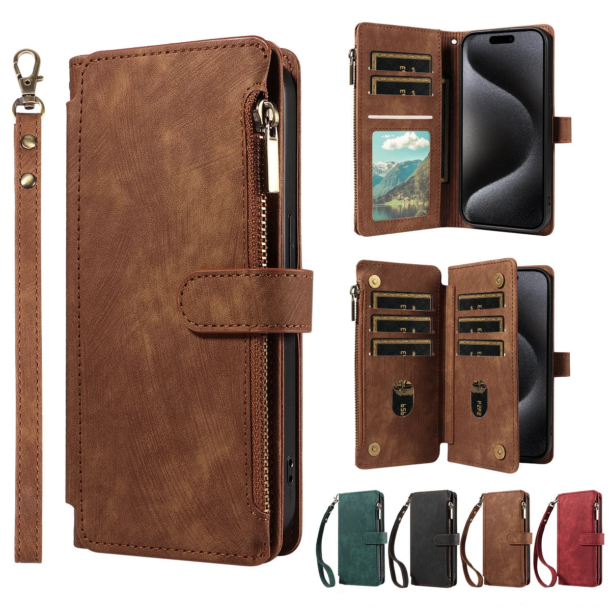 Pochette téléphone Samsung 4 couleurs