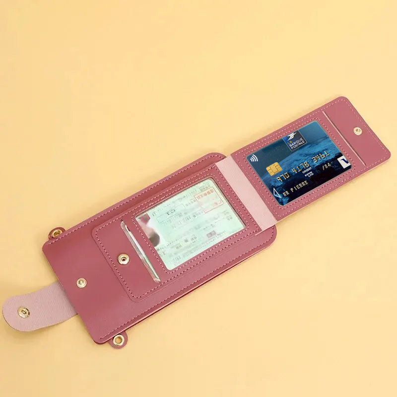 Pochette telephone bandouliere cartes