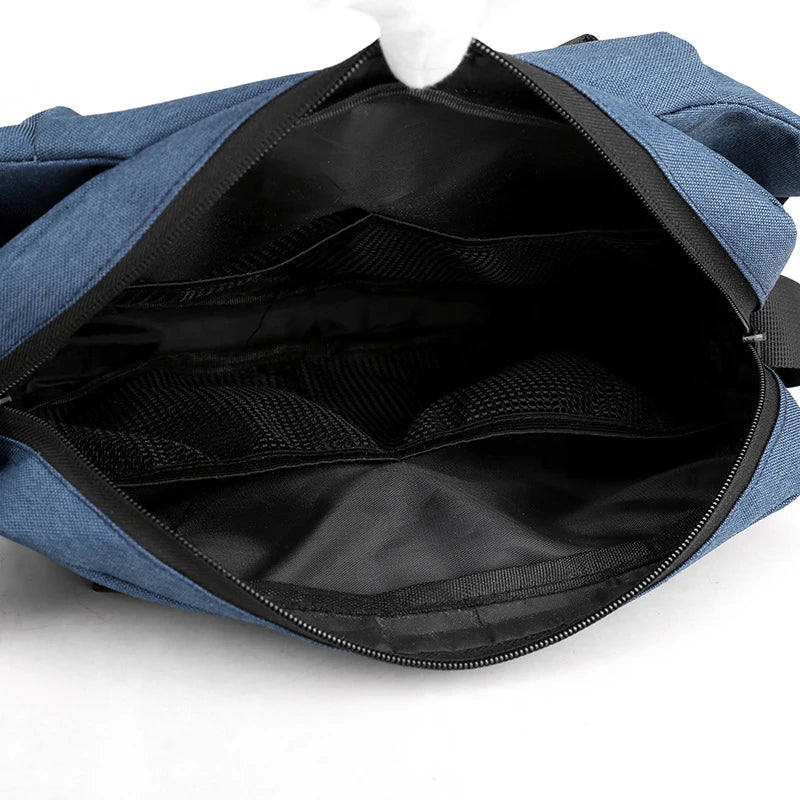 Pochette voyage bandoulière ouverte