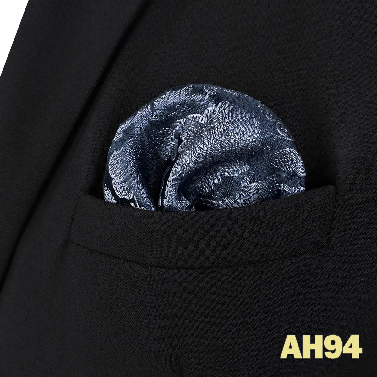 Pochettes de costume Cachemire gris clair 