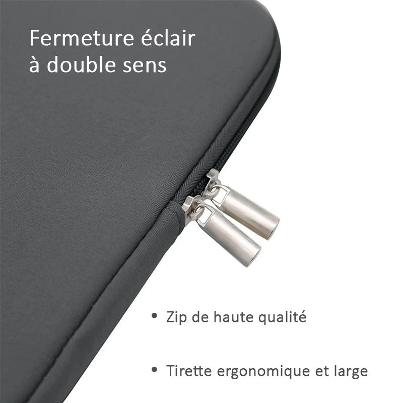 Pochettes ordinateurs Zip