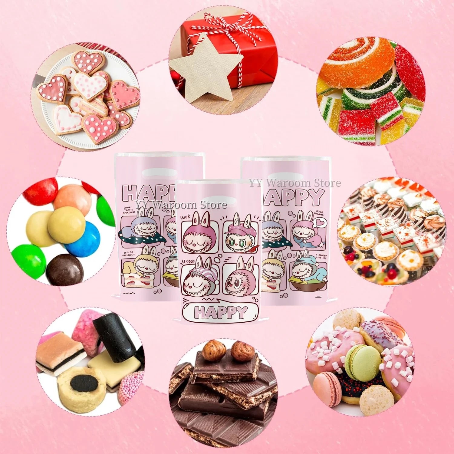 Pochettes surprises Happy bonbons