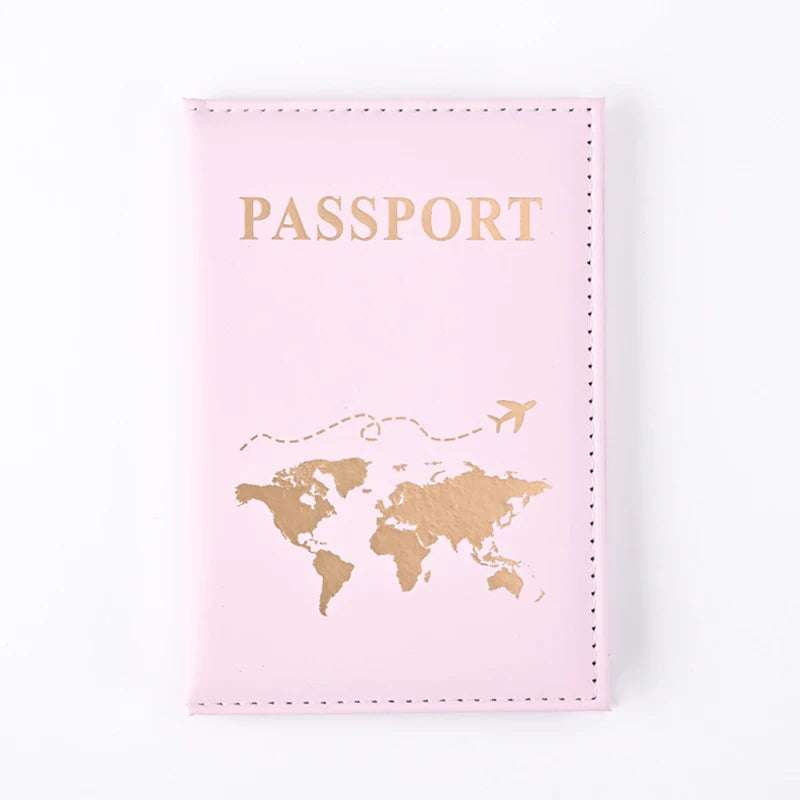 Pochette passeport   rose 