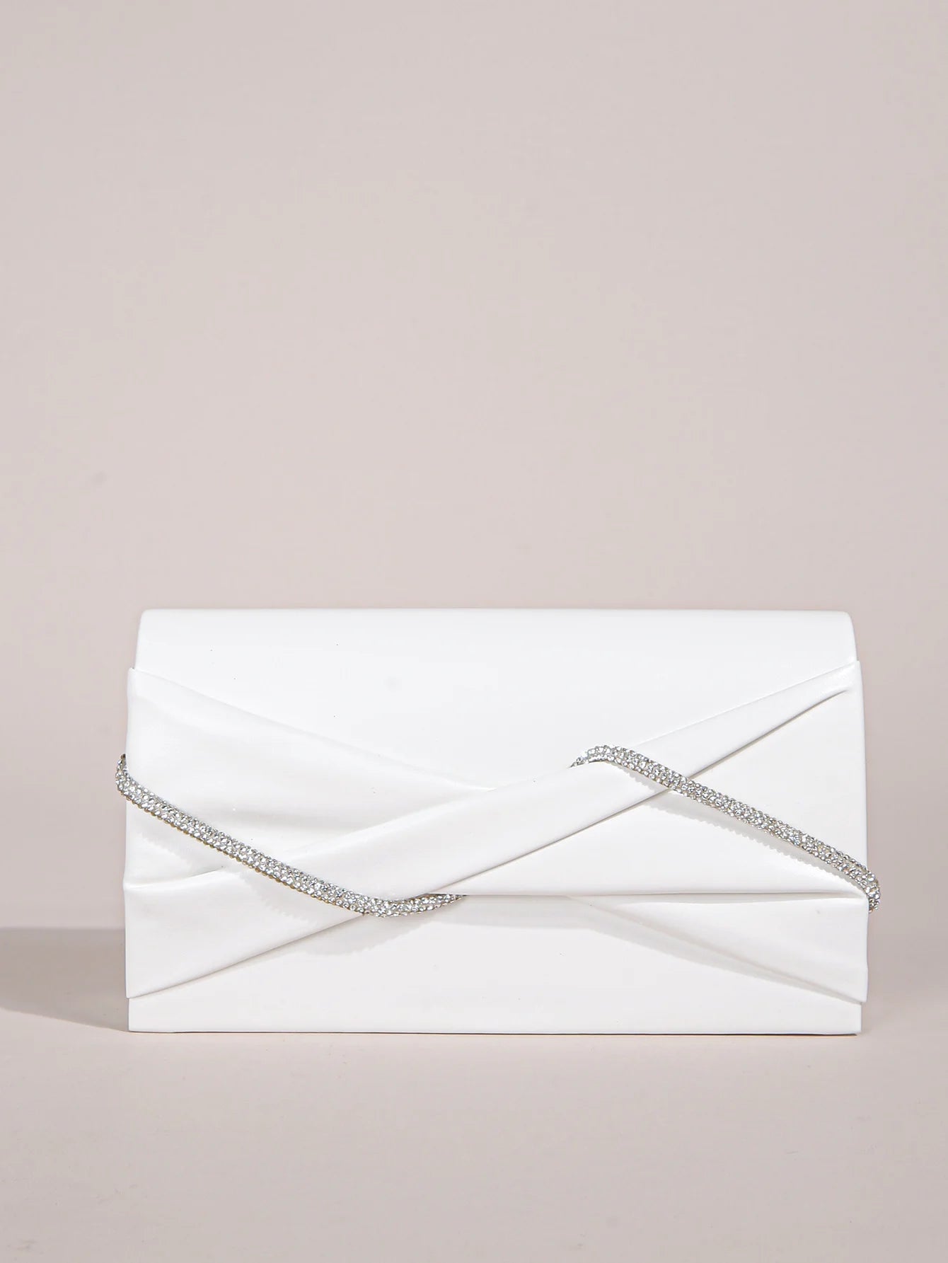 Pochette femme tendance blanche