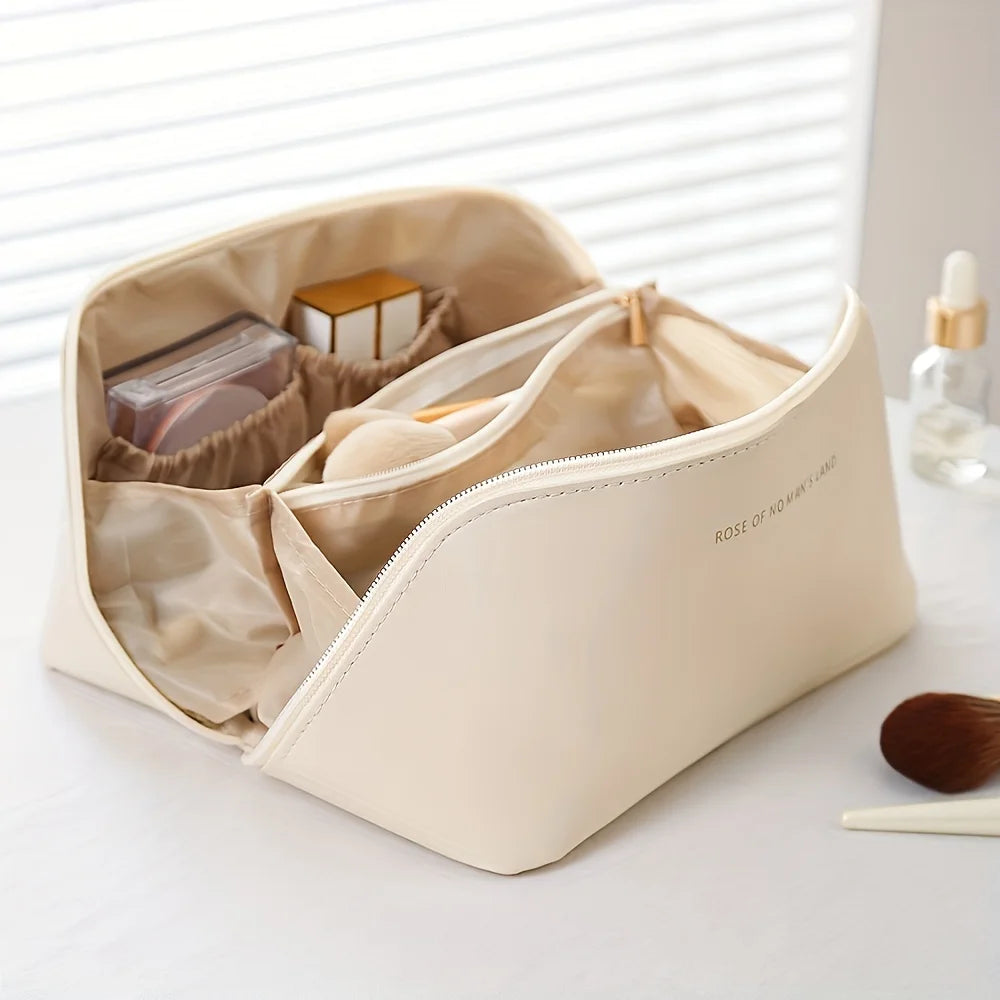 Pochette maquillage ivoire