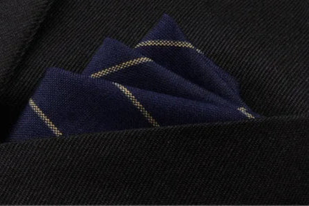 Pochette costume Bleue marine