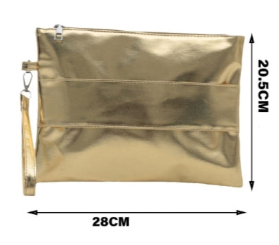Sac et pochette brillante dimensions