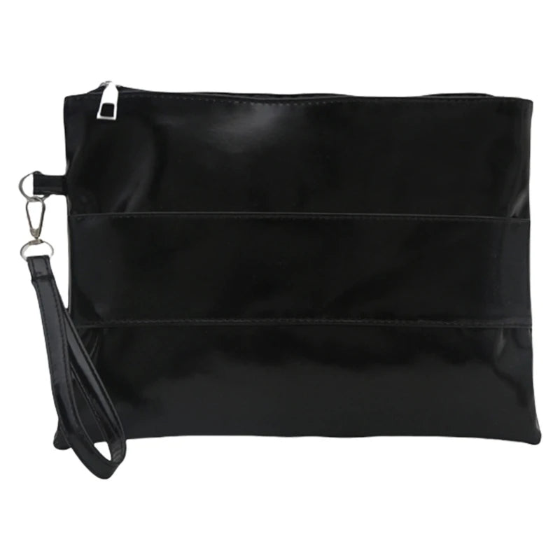 Sac et pochette dragonne noire