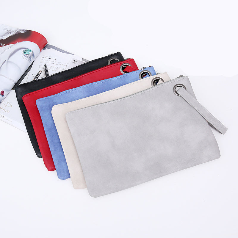 Sac pochette femme effet cuir 5 coloris