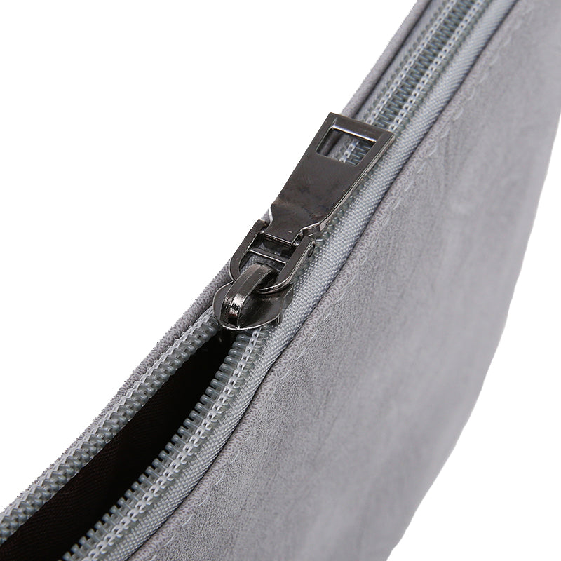 Sac pochette femme effet cuir zip fermeture eclair