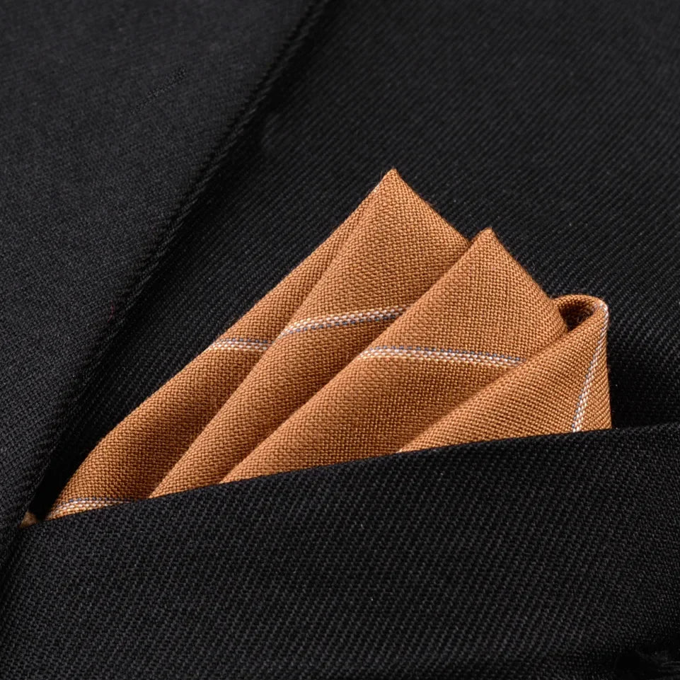 Pochette costume Orange corail