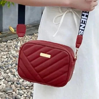 pochette bandouliere rouge 