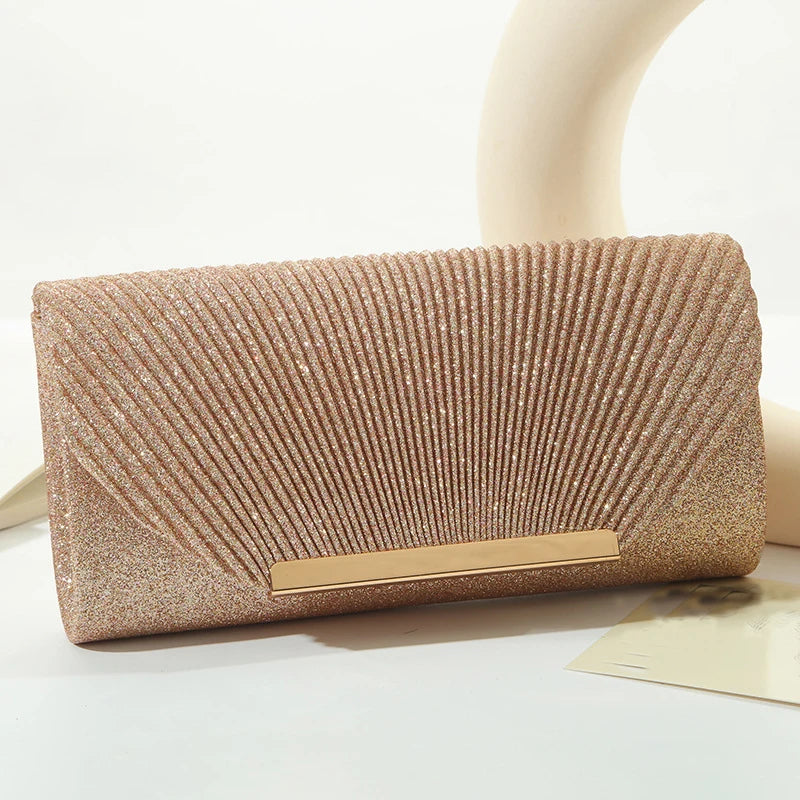pochette luxe soirée champagne 