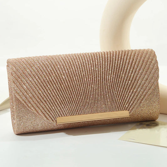pochette luxe soirée champagne 