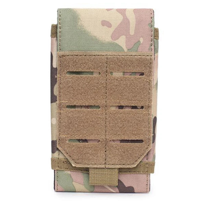 pochette telephone portable militaire coloris camouflage desert multicam details rabat modele A