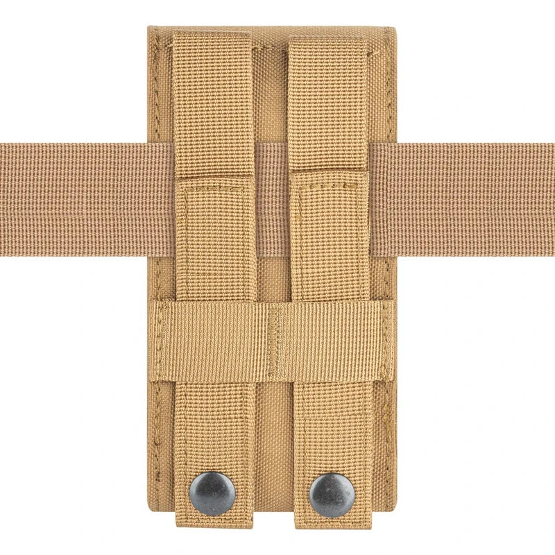 pochette telephone portable militaire coloris  sable  details passage ceinture 